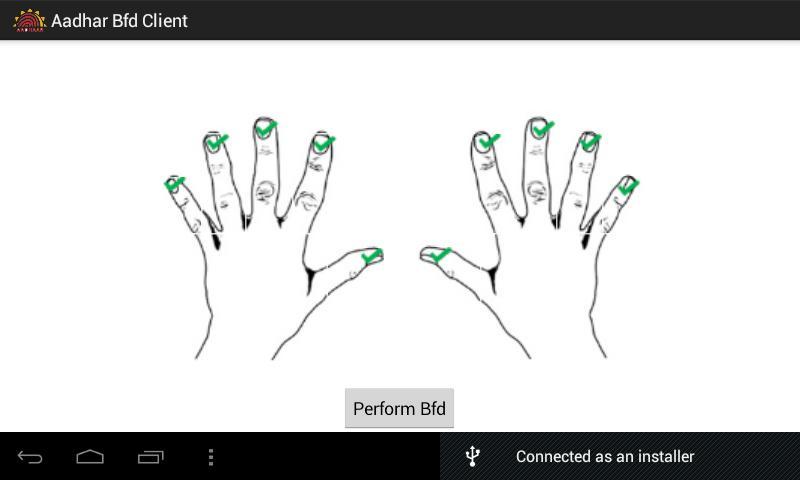 Aadhaar BFD Client