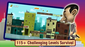 MR Bean Running Subway