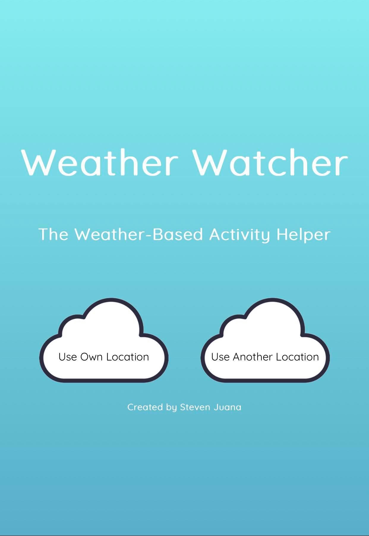 Weather Watcher
