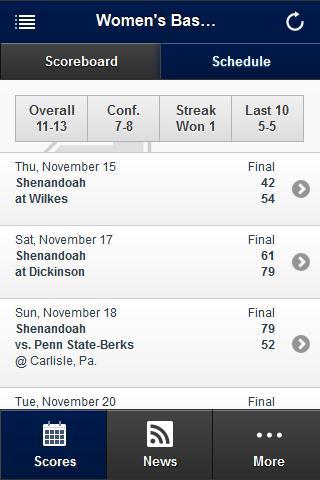 Shenandoah Front Row