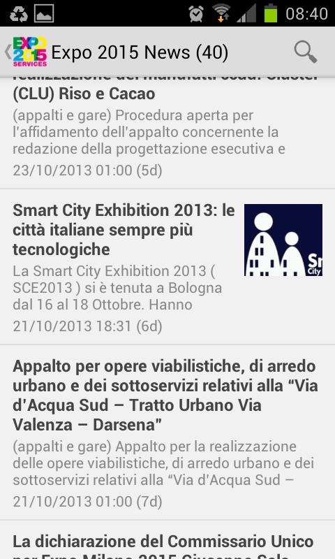 Expo 2015 Milano News