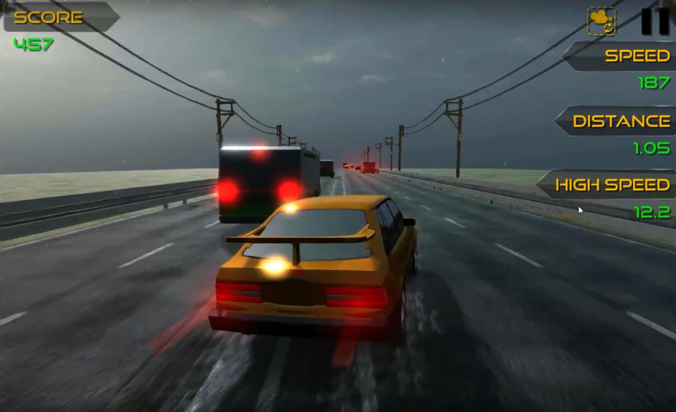 Racing in City Traffic - 3D