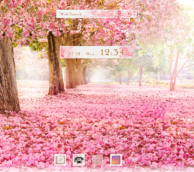 Double-flowered Cheery Trees