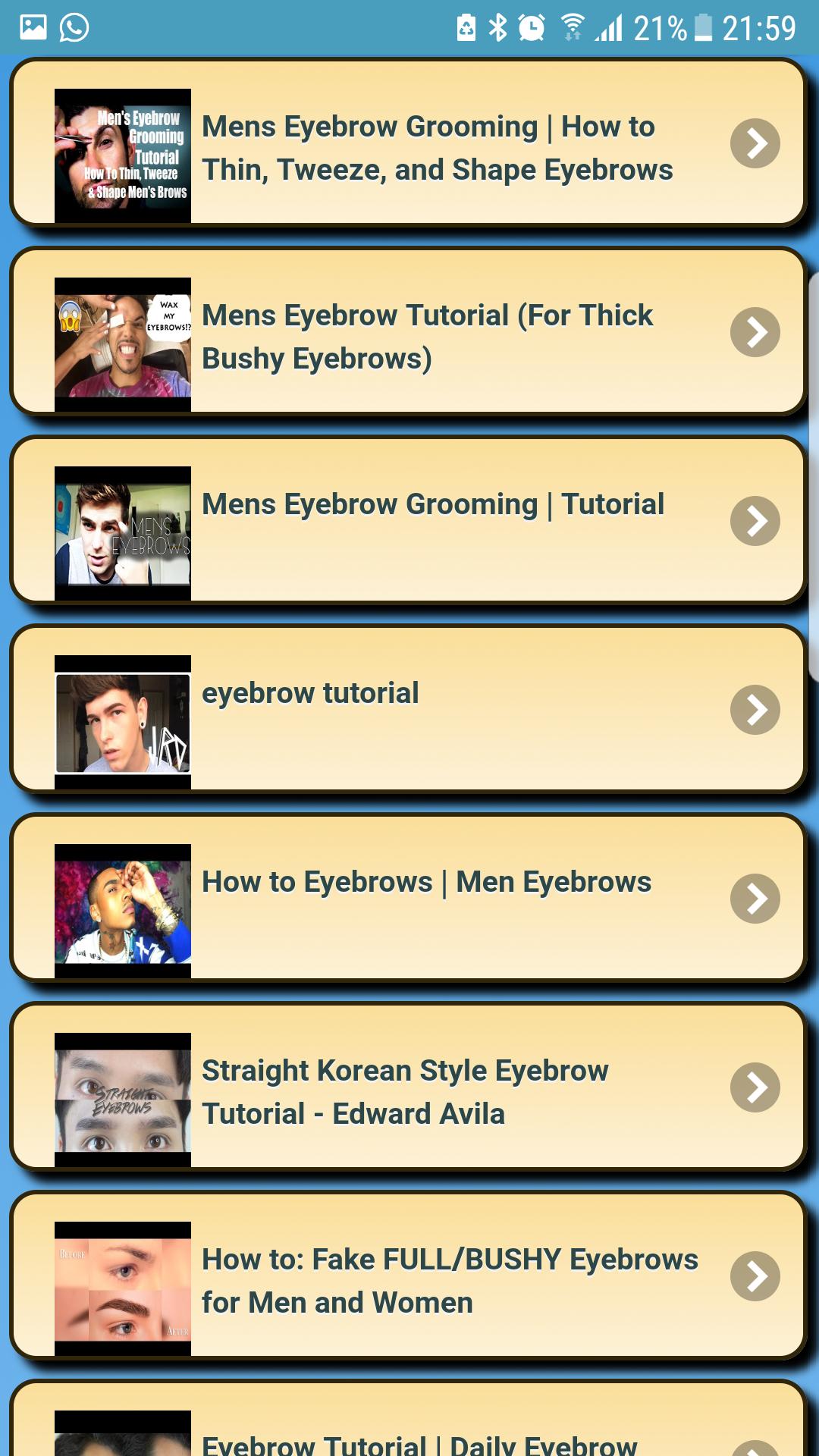 Perfect Eyebrows Men