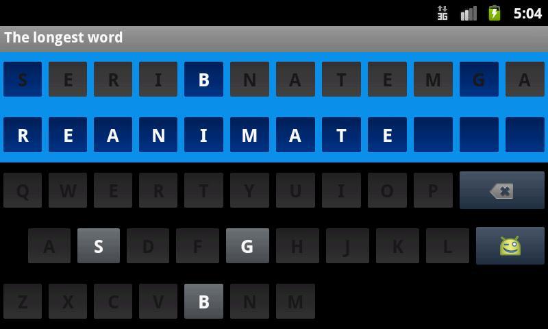 Letters and Numbers (quiz)