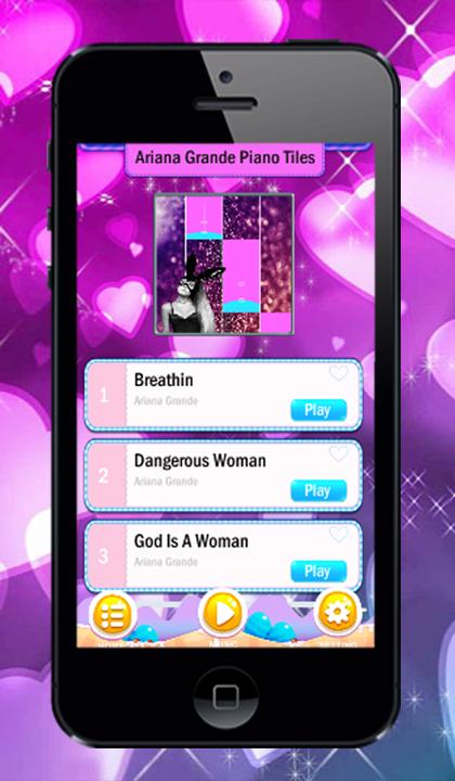 ARIANA Grande Piano Tiles Tap