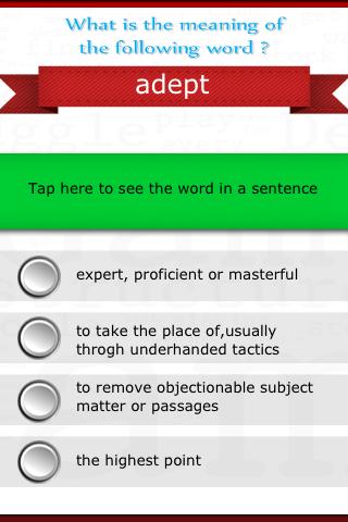 Virtual SAT Tutor - Vocabulary