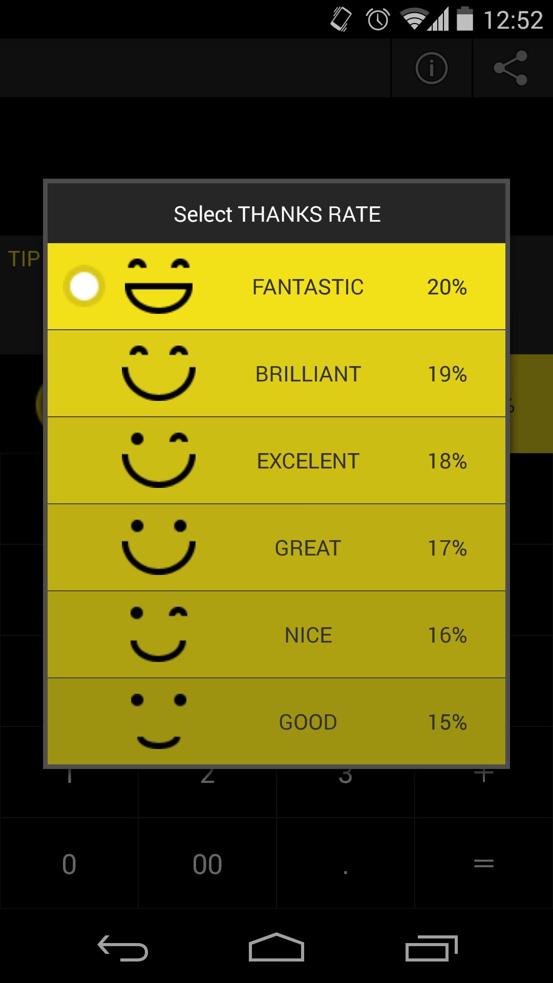 THANKS!TIP CALCULATOR