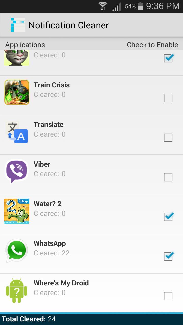 Notification Cleaner