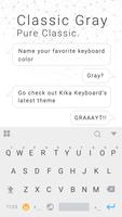 Classic Gray iKeyboard Theme