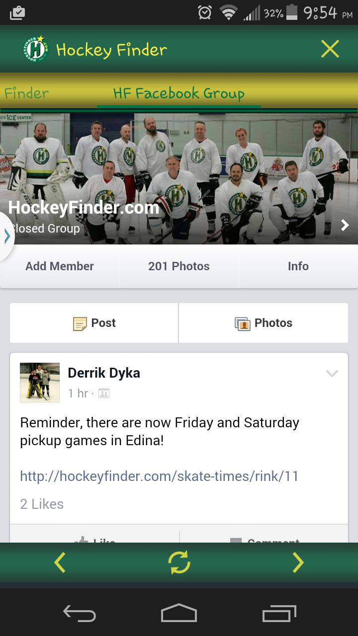 Hockey Finder