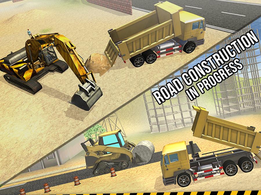 Excavator Crane Simulator 3D