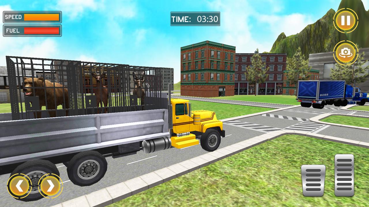 Zoo Animals Train Transport