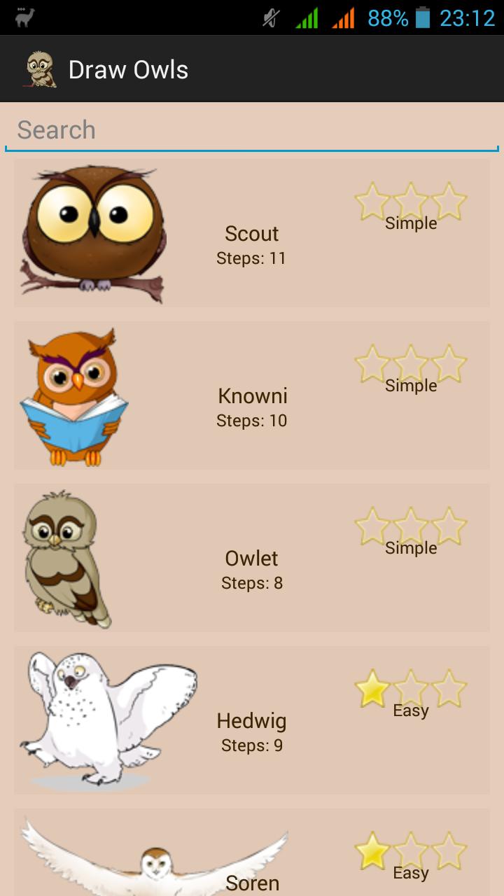 How To Draw Owls & Eagle-owls