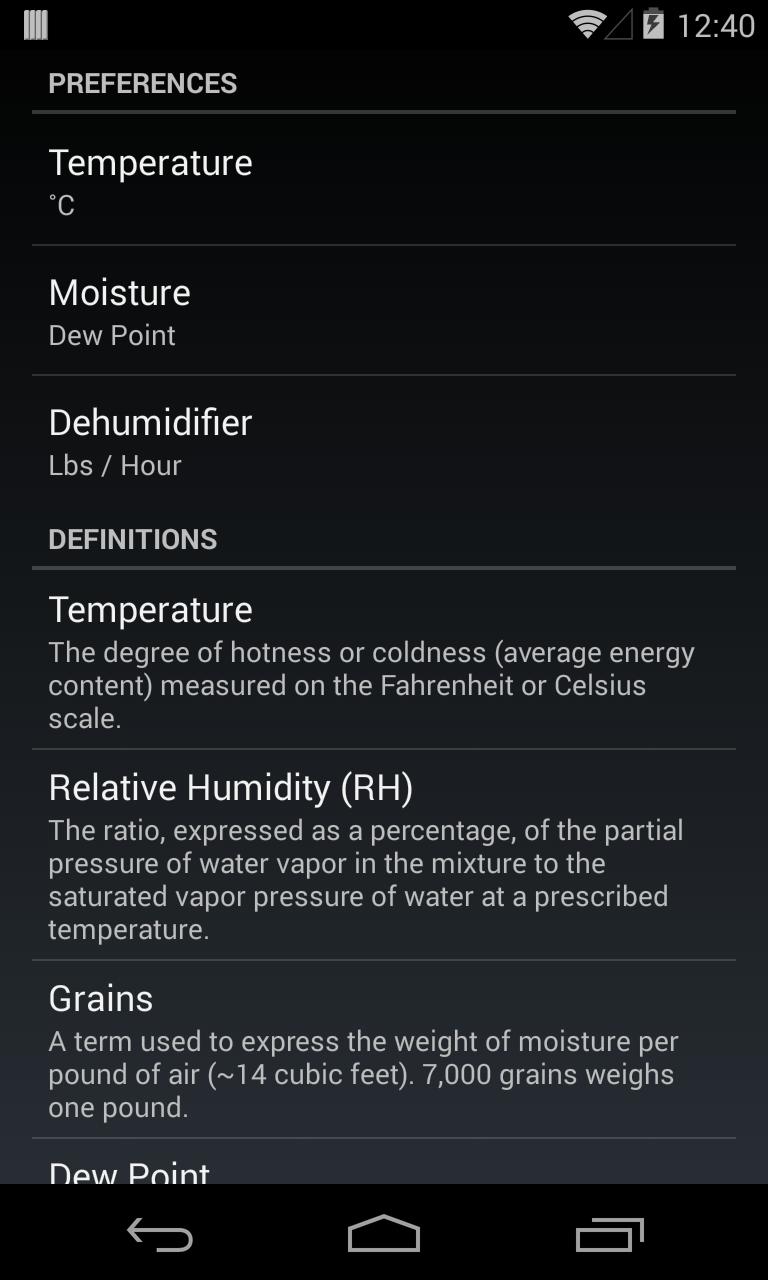 Phoenix Psychrometric