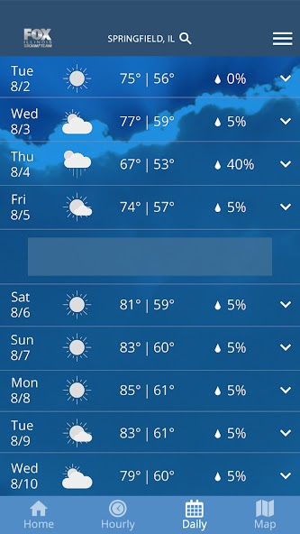 Fox Illinois Weather App