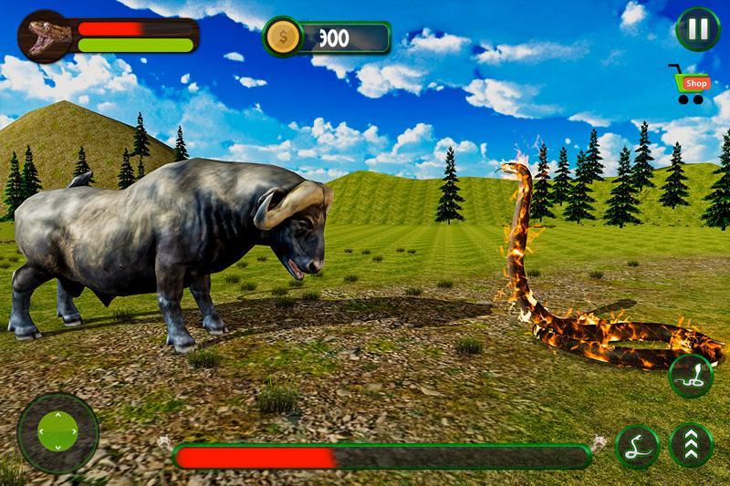 Anaconda Snake Attack Sim 3D