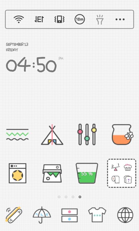 Simple Drawing dodol theme