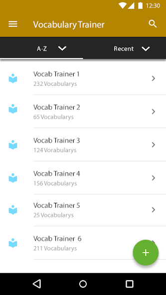 Vocabulary Trainer
