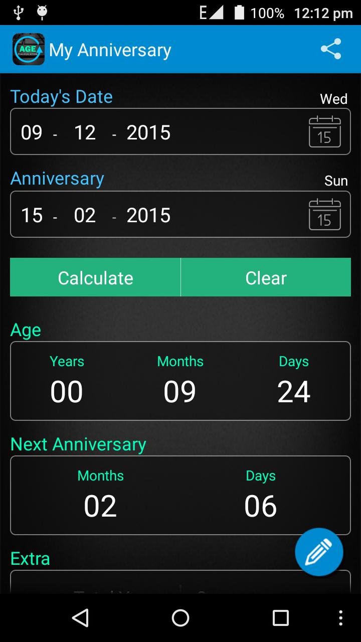 Family Age Calculator