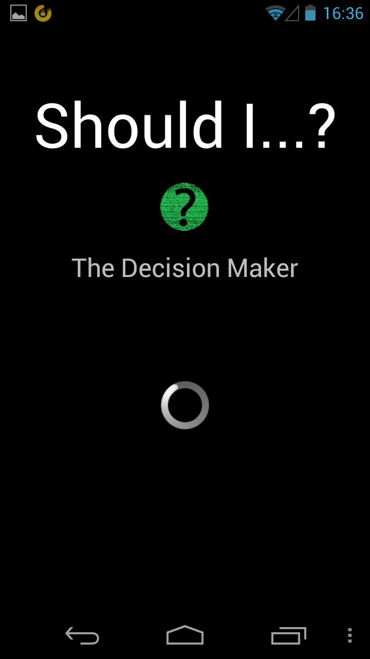 A Decision Maker