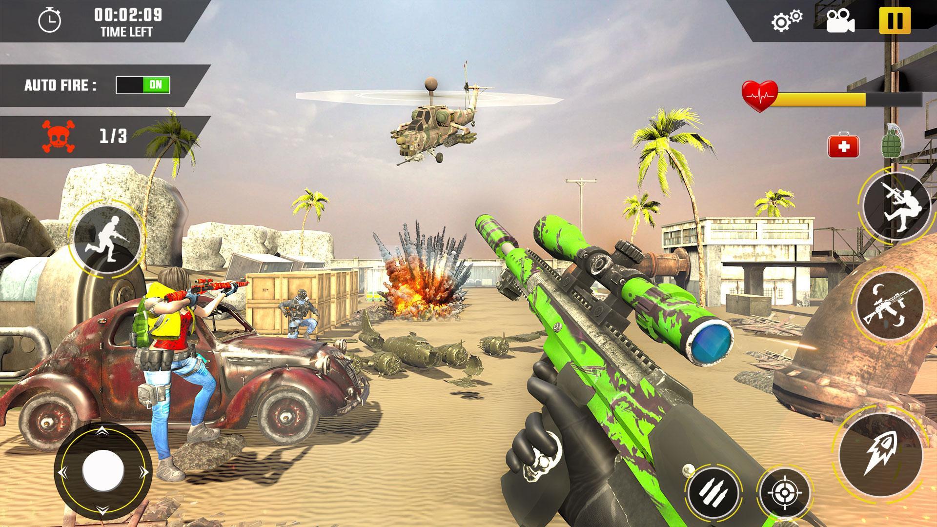 Real Fps Commando Shooting : Secret Mission Games