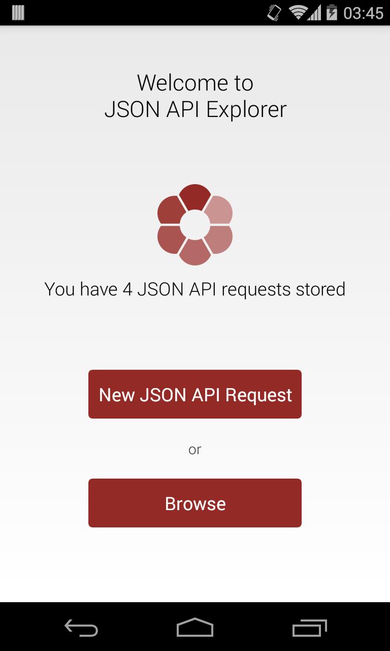JSON Api Explorer
