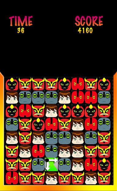 Ben Aliens Match Game