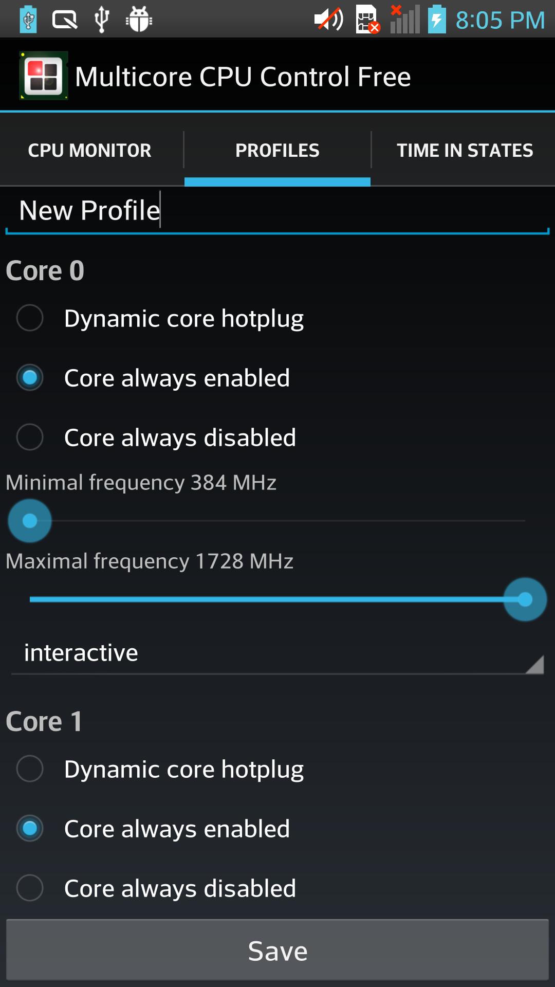 CPU Performance Control Free