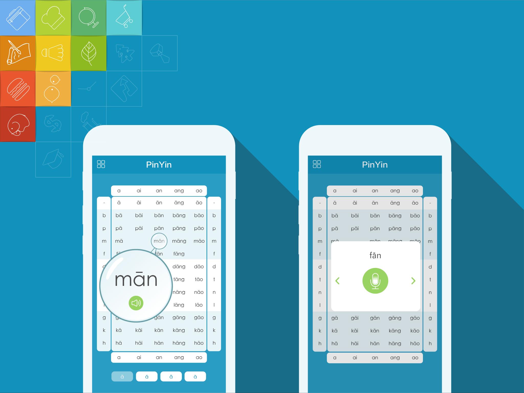 Learn Chinese Pinyin Chart