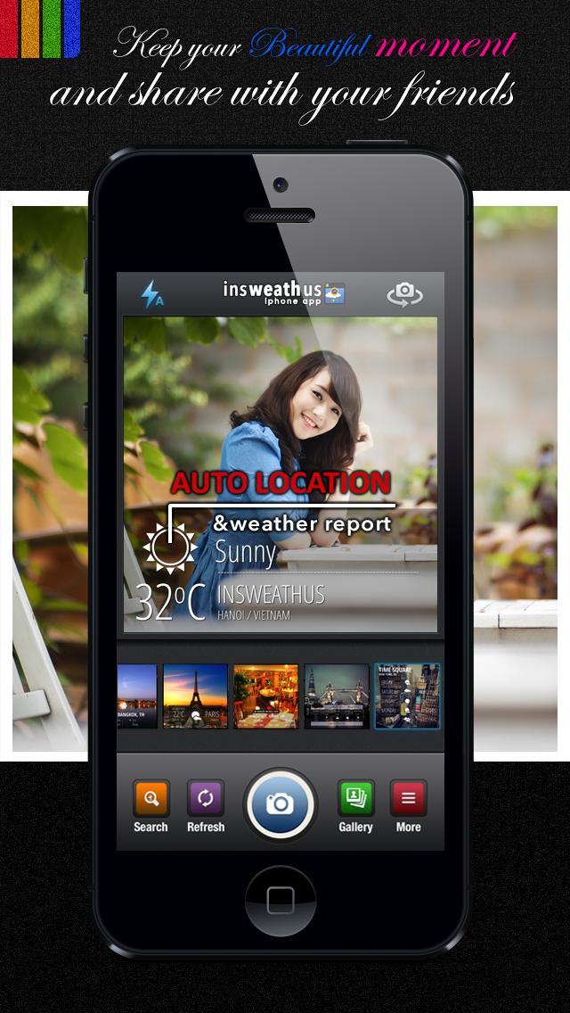 Insweathus - Instagram Weather