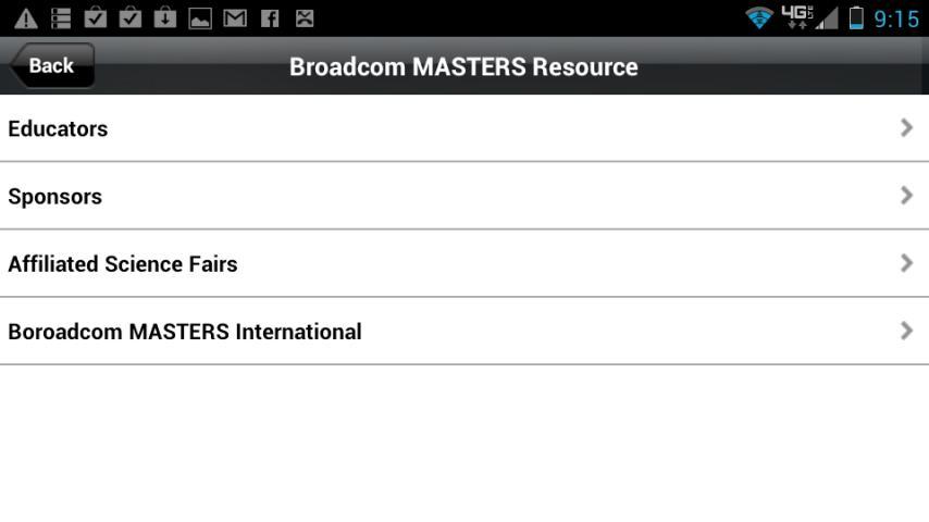 Broadcom MASTERS