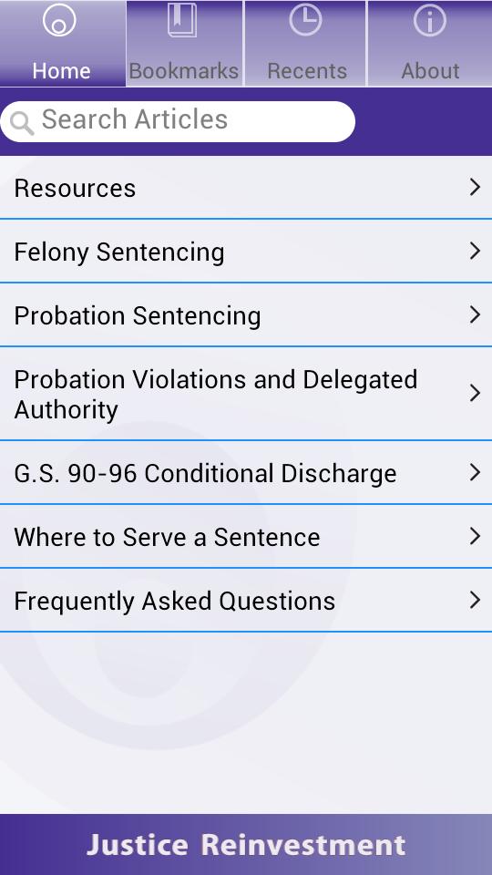 NC Justice Reinvestment