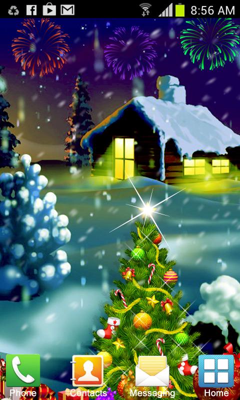 Christmas Snow Live Wallpaper