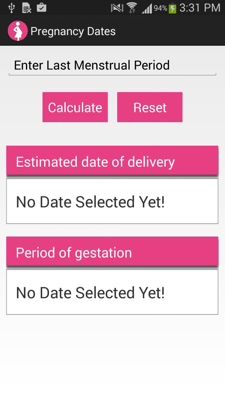 OBS / Pregnancy Calculator