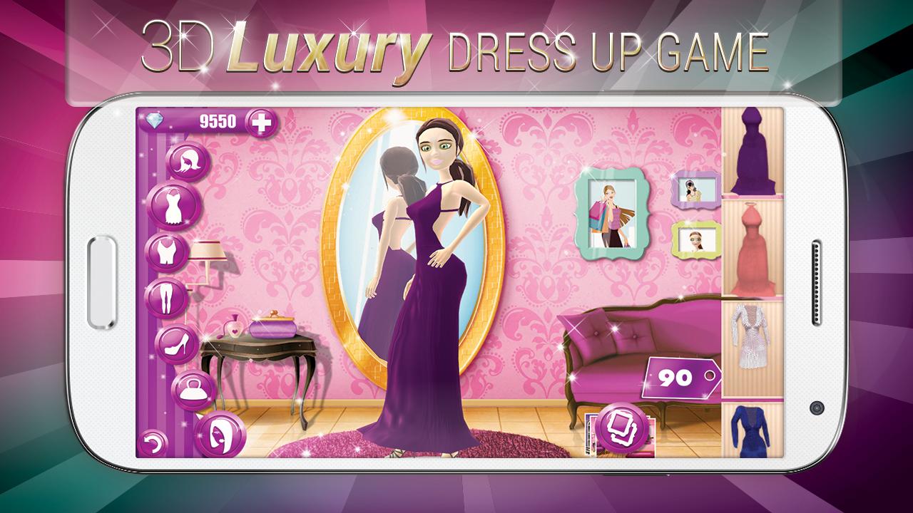 3D Luxury Dress Up Game
