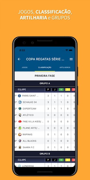 App Esportivo