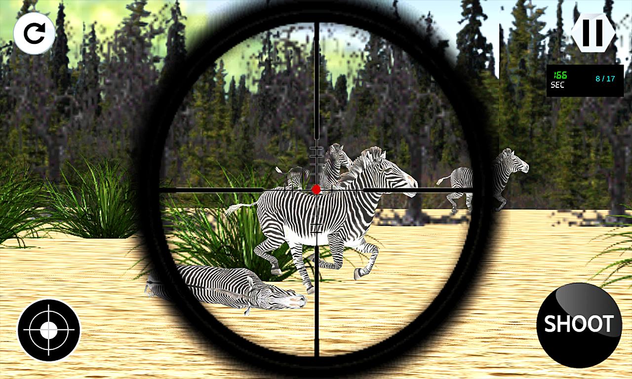 Sniper Zebra Hunting