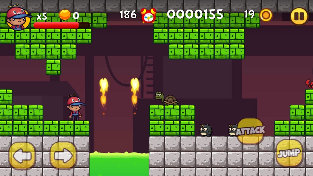 Bob Run Jungle Adventure Game