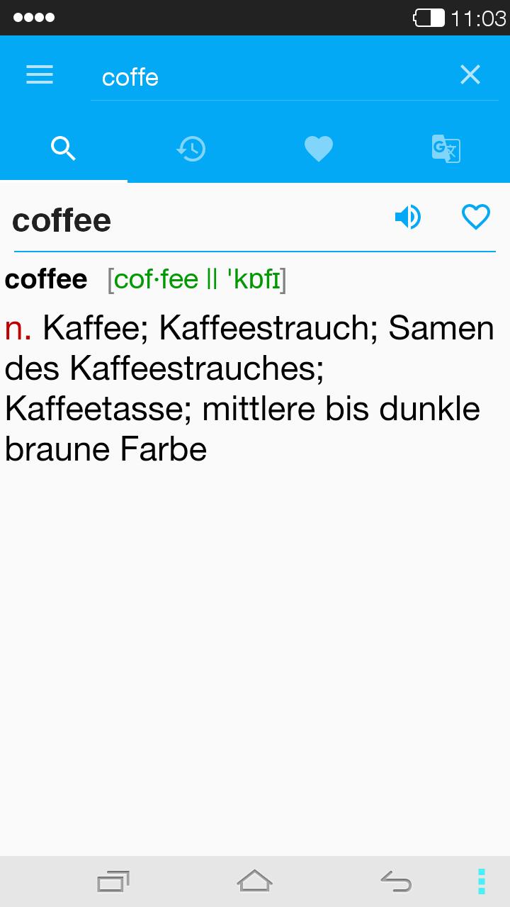 English<->German Dictionary