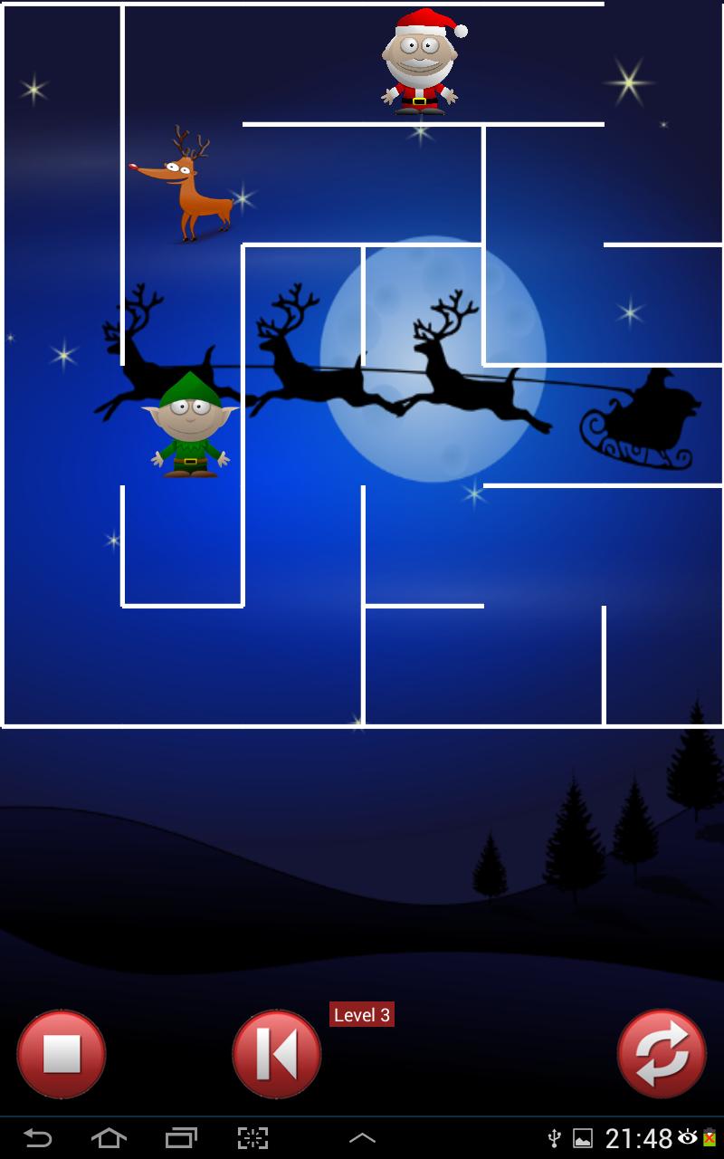 Xmas Maze (Elf lost Reindeer)