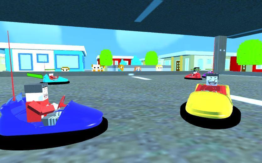 3D Crazy Bumper Cars Mania