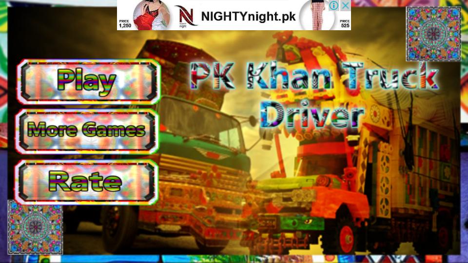 PK Khan Cargo Truck Driver