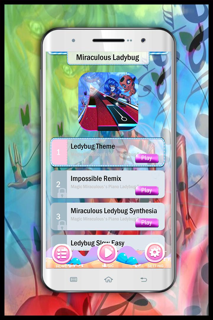 Magic Miraculous's Piano Ladybug Game