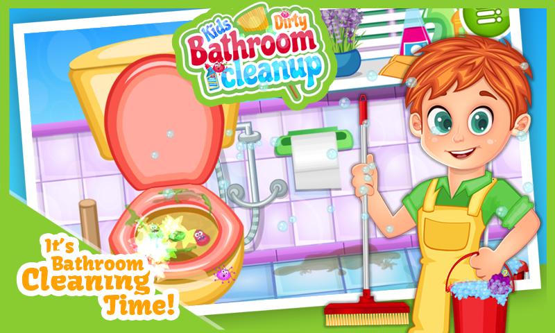 Dirty Bathroom Cleanup