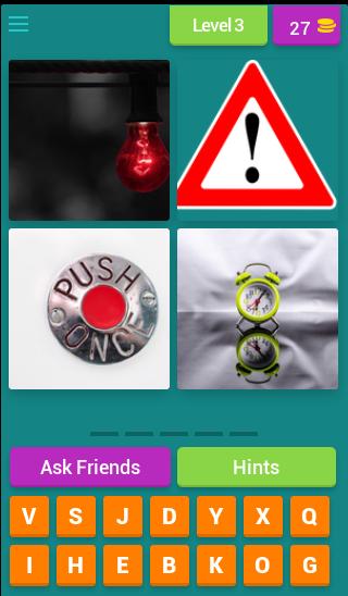 4 Pics Puzzle: estimate Word