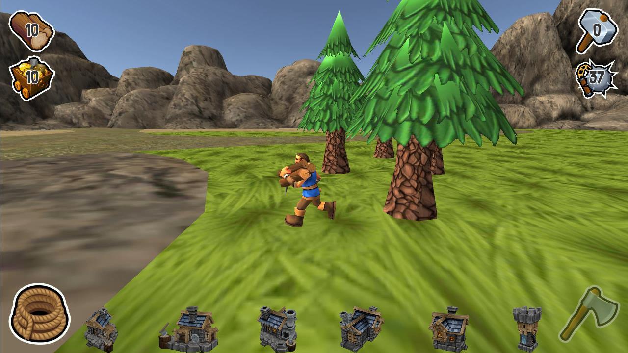 Peasant town farming