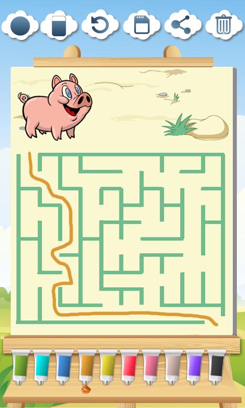 Farm animal mini games