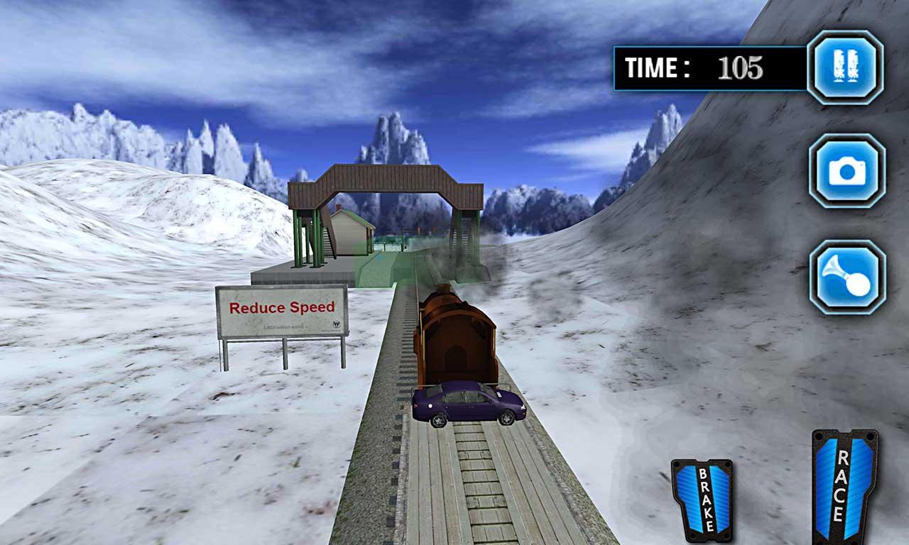 Steam Locomotive Cargo Train