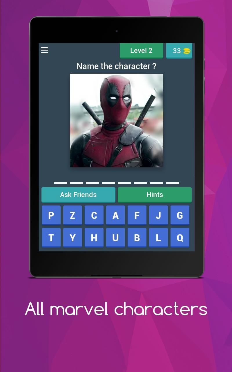 All Marvel Movie Characters